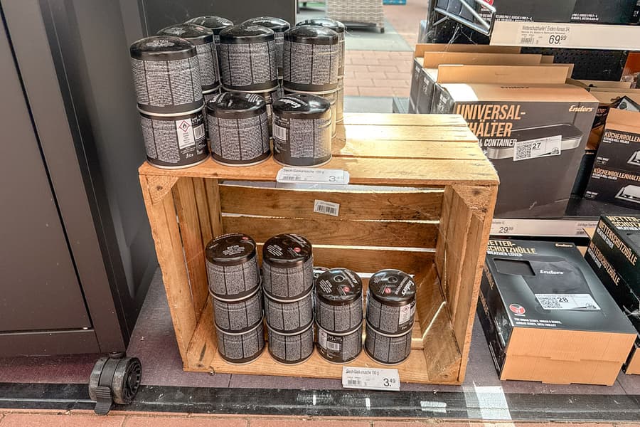 Posten Gaskartuschen Enders 